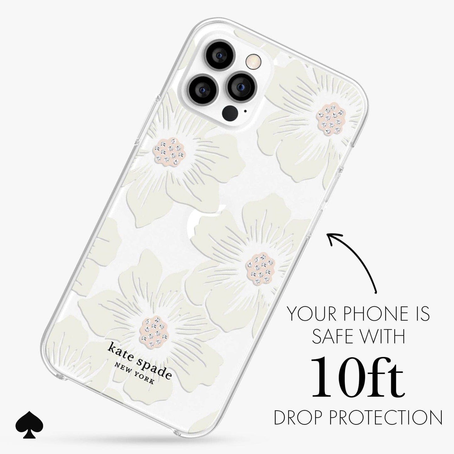 Kate spade new york iPhone 12 / 12 Pro Hollyhock