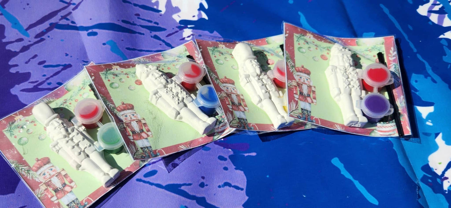 Christmas Toy Soldier Paint Kits for Kids – DIY Craft