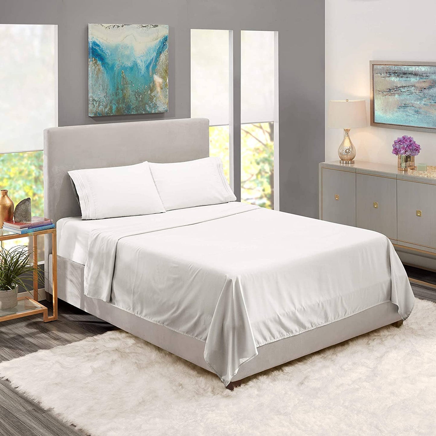 1800 Series Sheet Sets Assorted Soft Colors