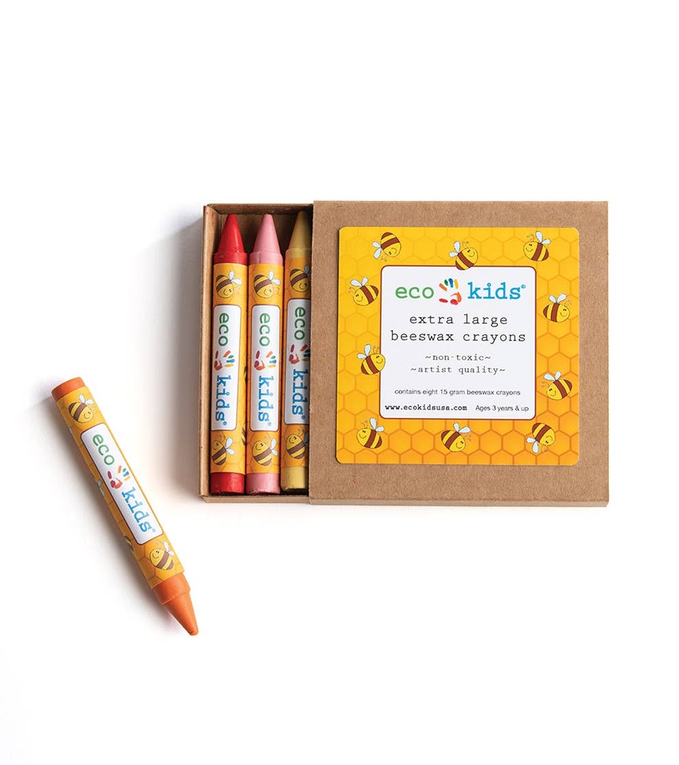 Non-Toxic Beeswax Crayons (Extra Large) - case