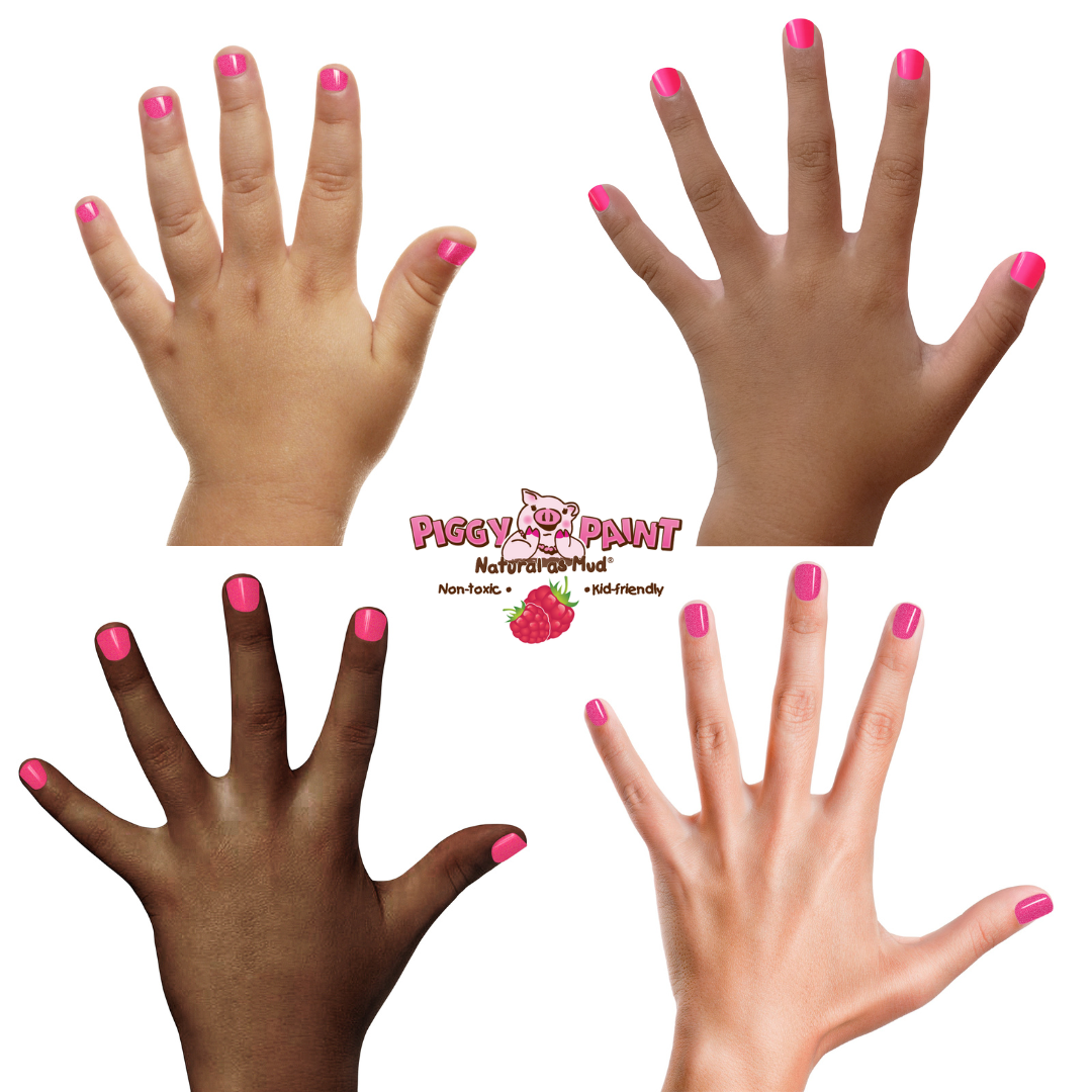 Scented Rad Raspberry Non-Toxic Kids Nail Polish 💖