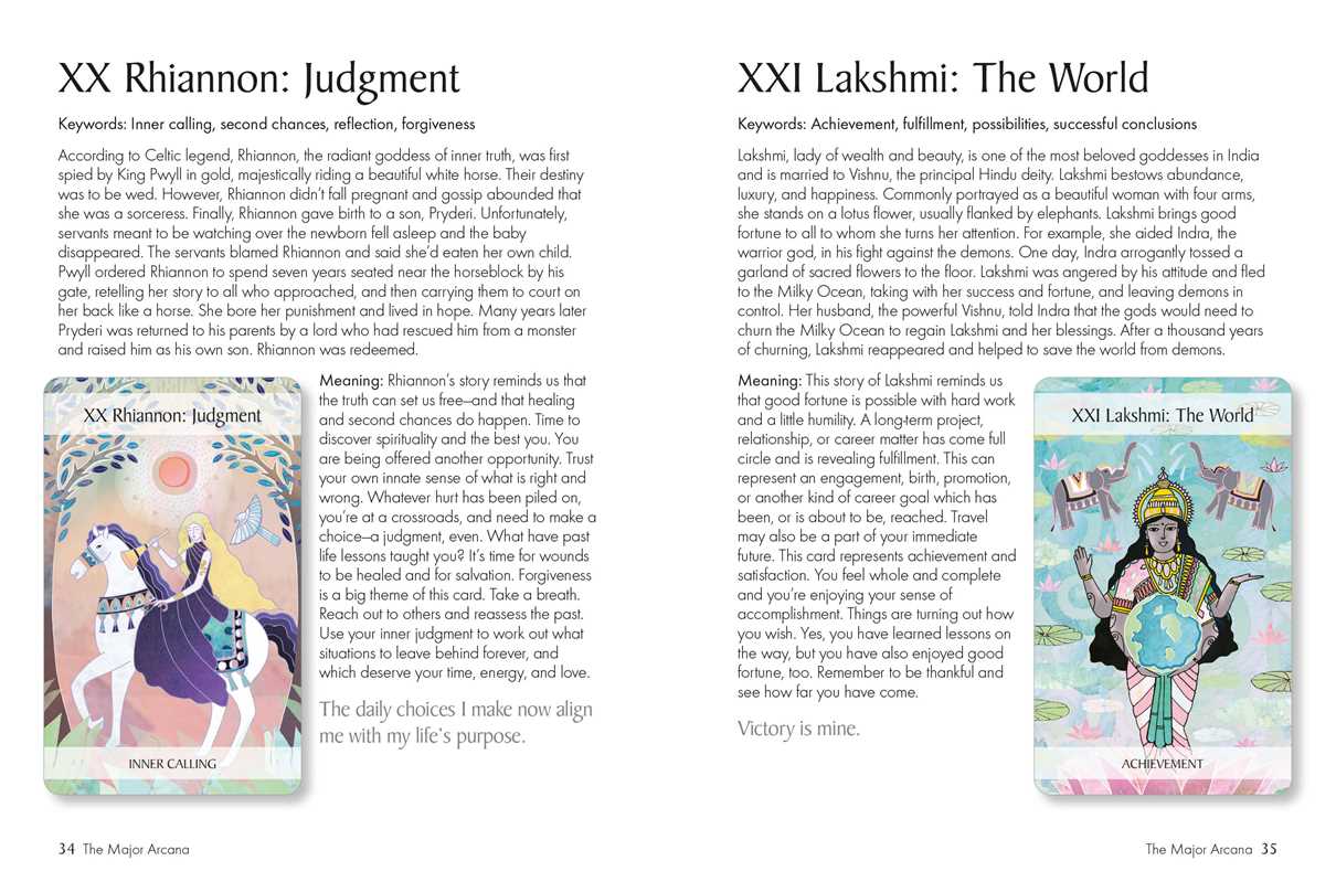 Mythic Goddess Tarot by Jayne Wallace