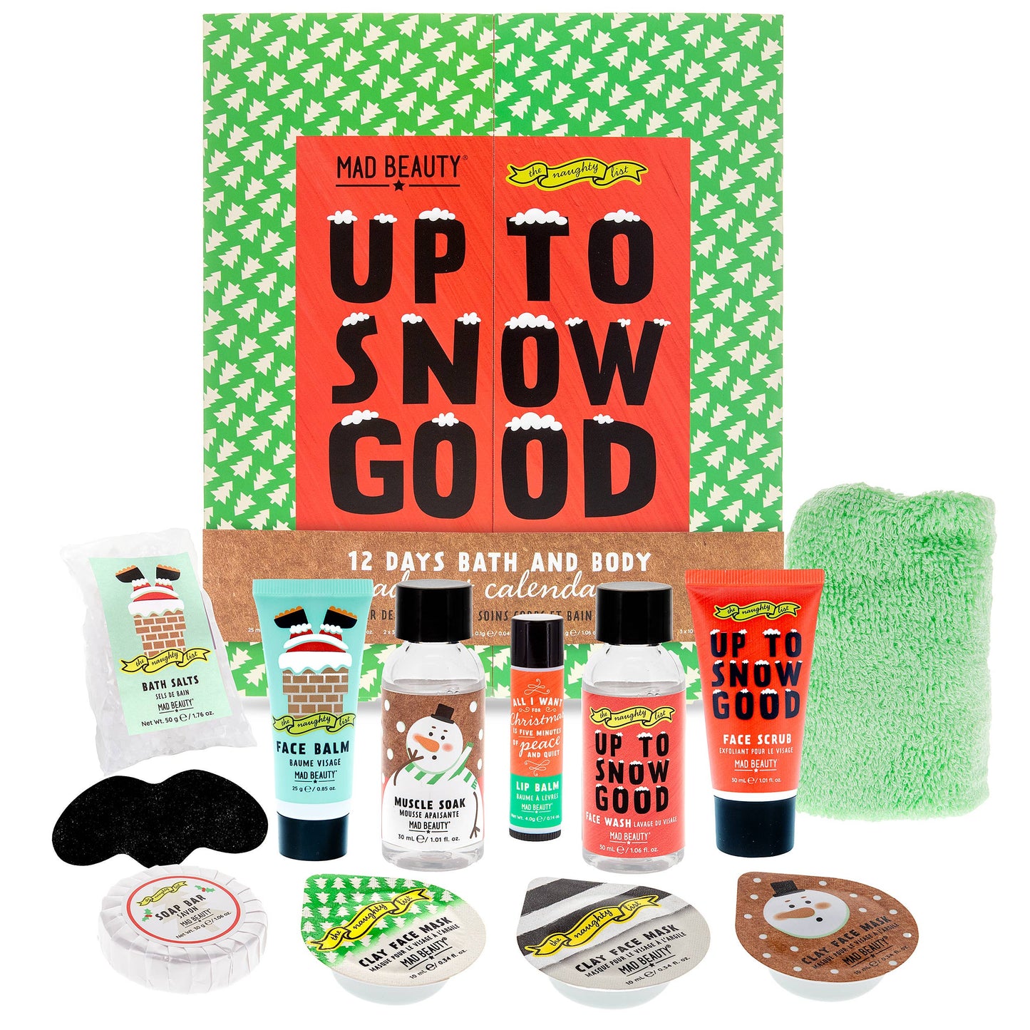 Mad Beauty Naughty List Up To Snow Good - Advent Calendar