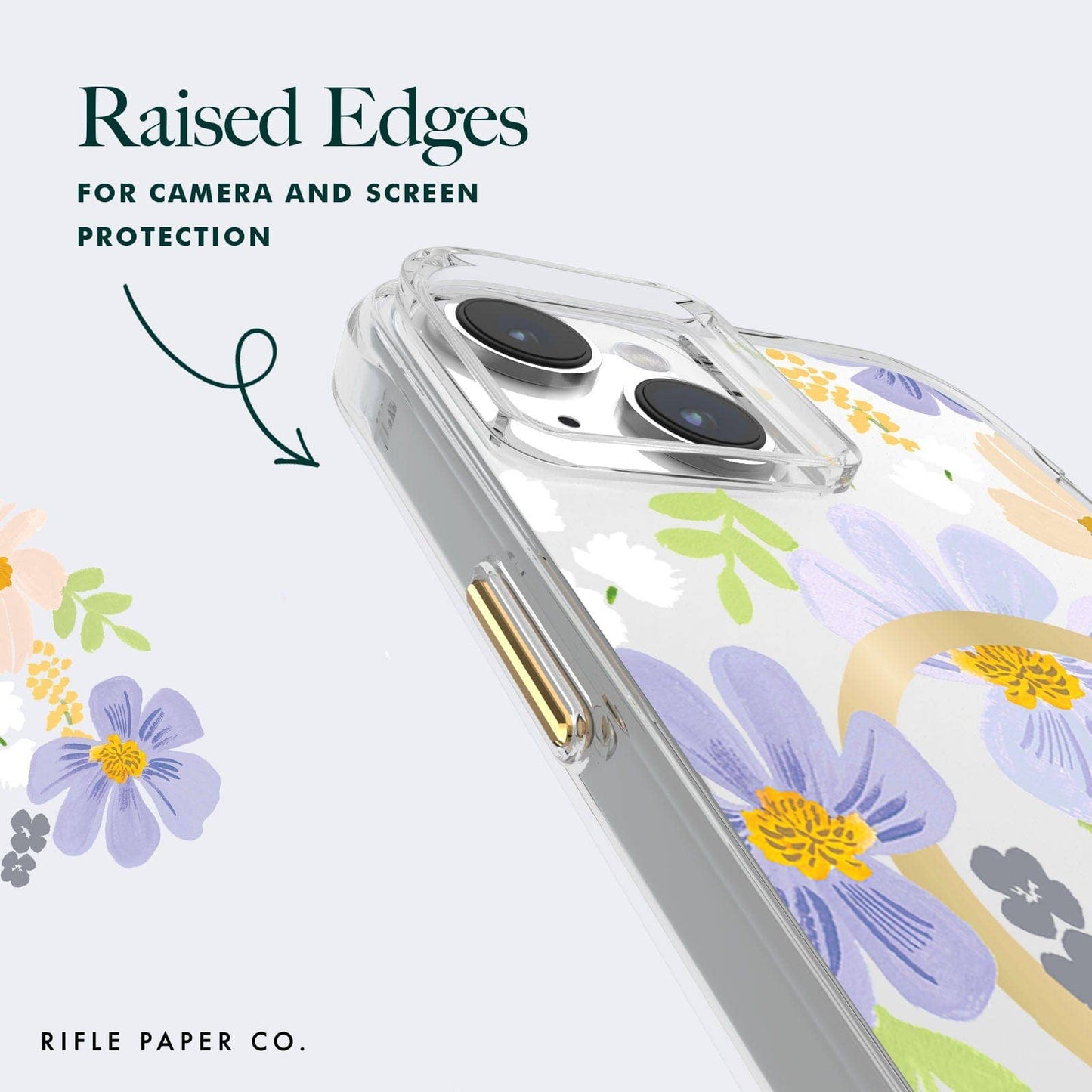 Rifle Paper Co. Pastel Marguerite MagSafe - iPhone 15 Plus