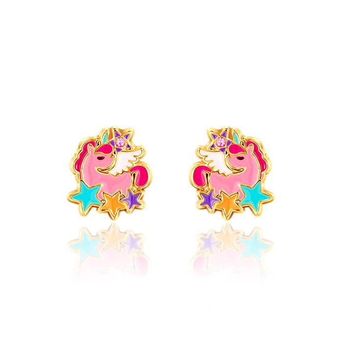 Wish Upon a Unicorn Cutie Stud Earrings