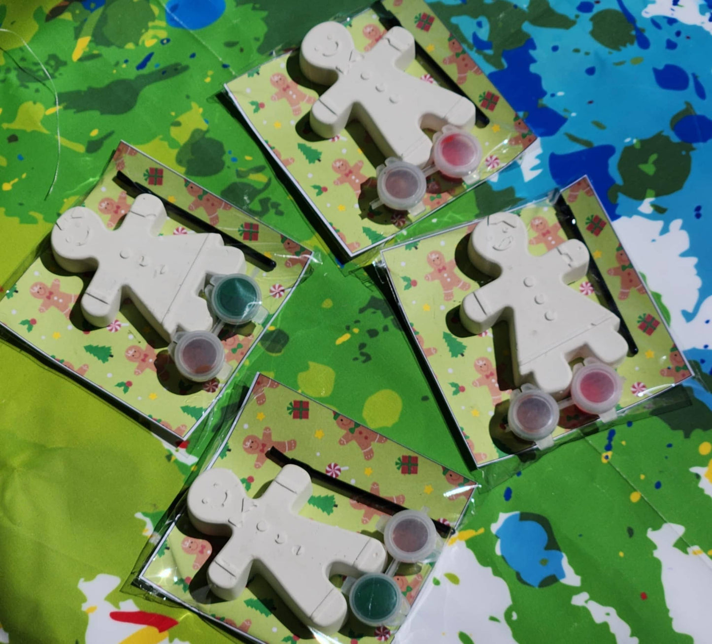 Ginger Bread Paint Kit Sets