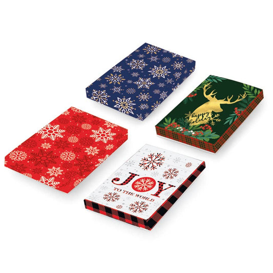 Christmas Gift Boxes – Medium 4ct, 8"x10.75"x1"