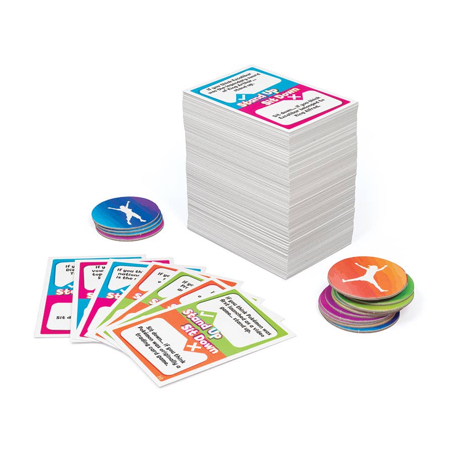 Stand Up! Sit Down? Card Game