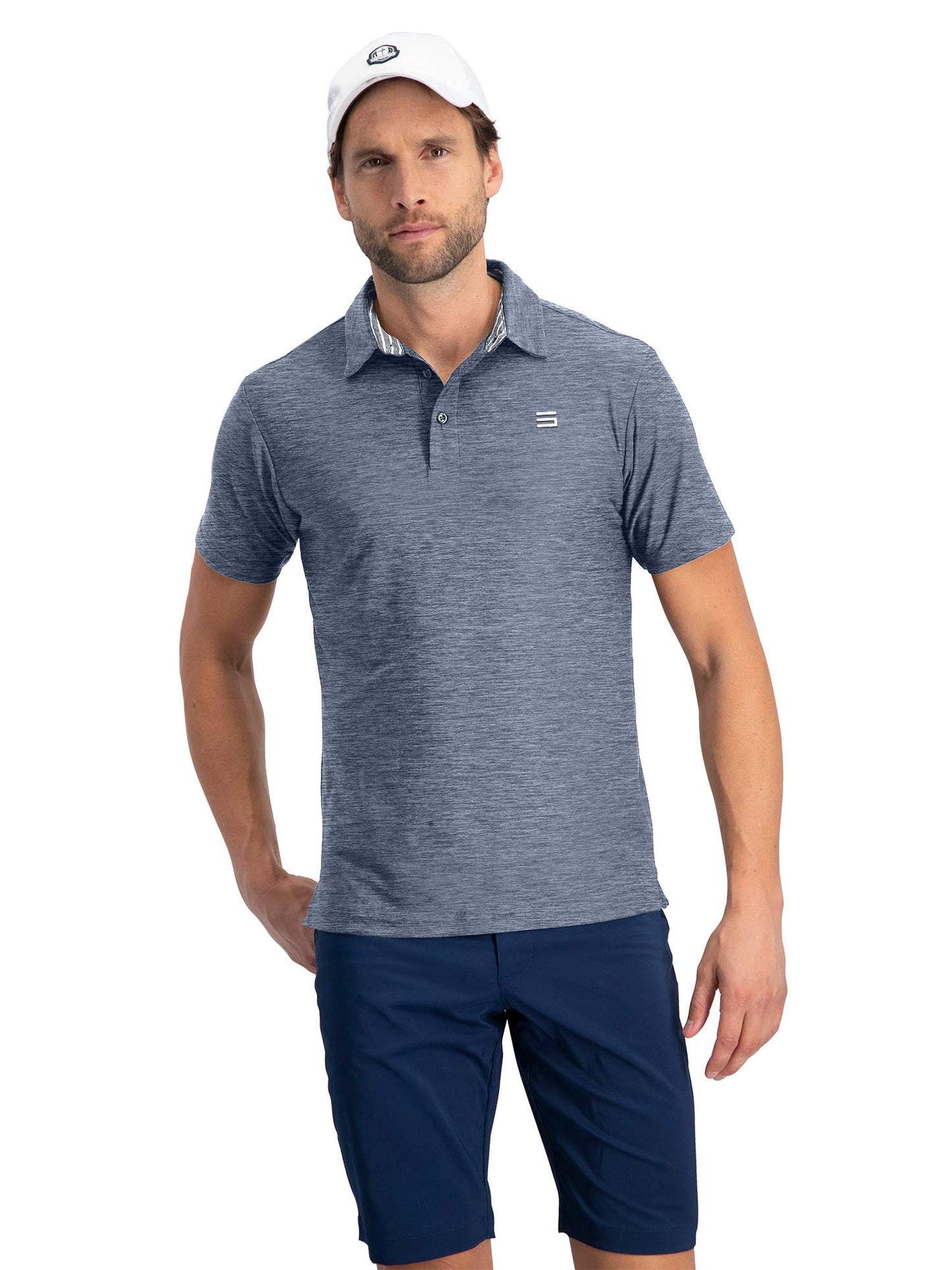 Men's Quick Dry Golf Shirts - Short Sleeve, Athletic Polo