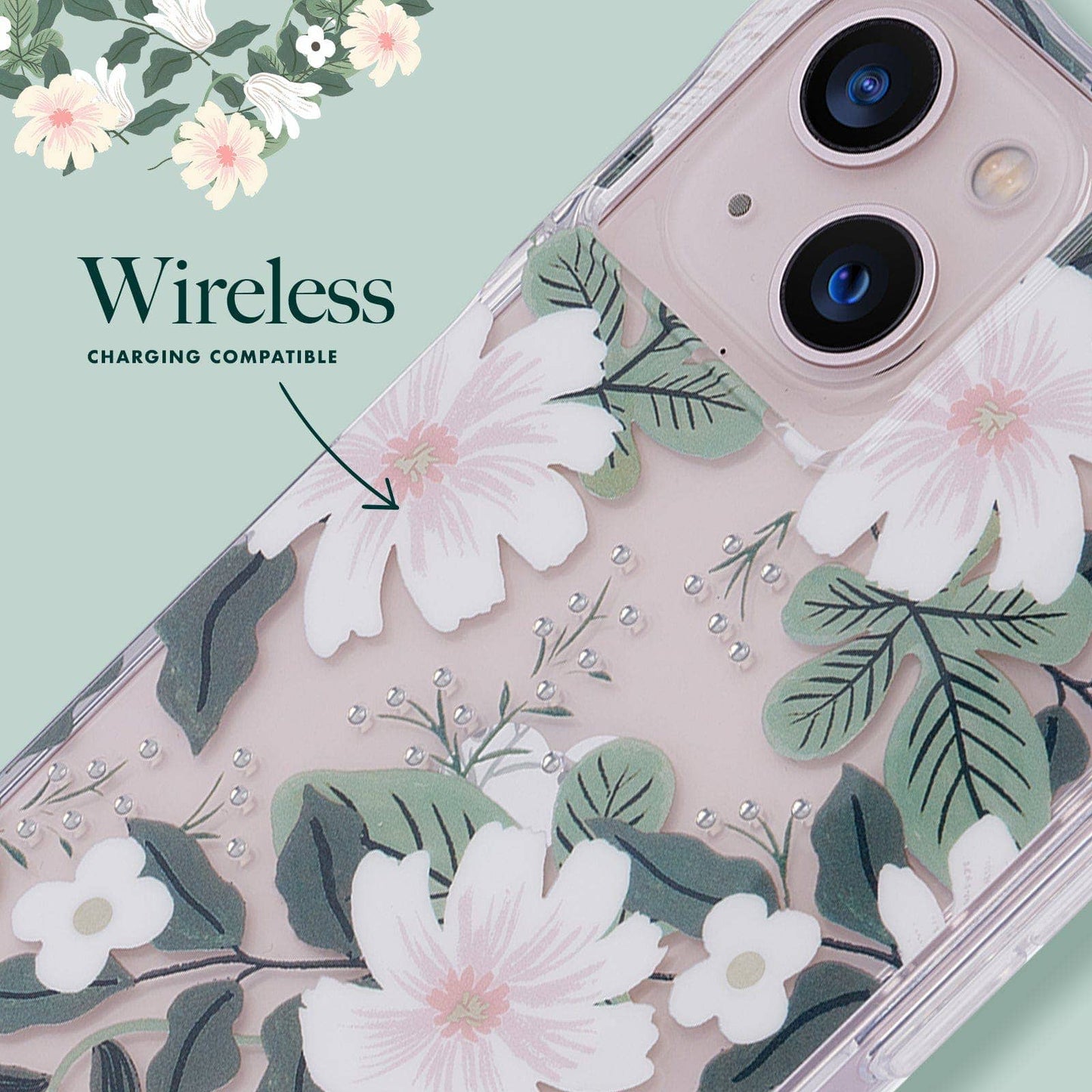 Rifle Paper Co. Willow - iPhone 14 Plus