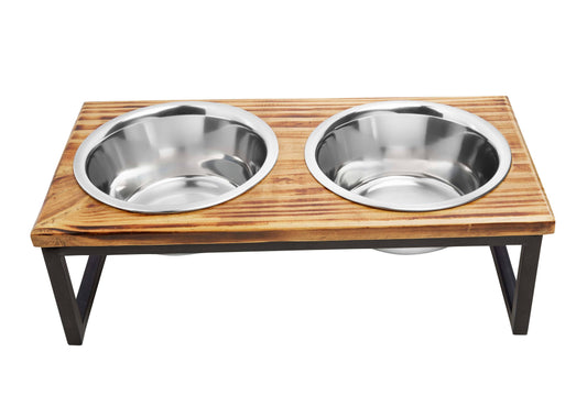 ThoozyPet Contempory Wooden Double Diner
