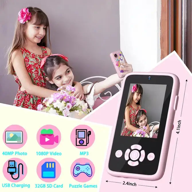 Kids Smart Phone Toy - Green