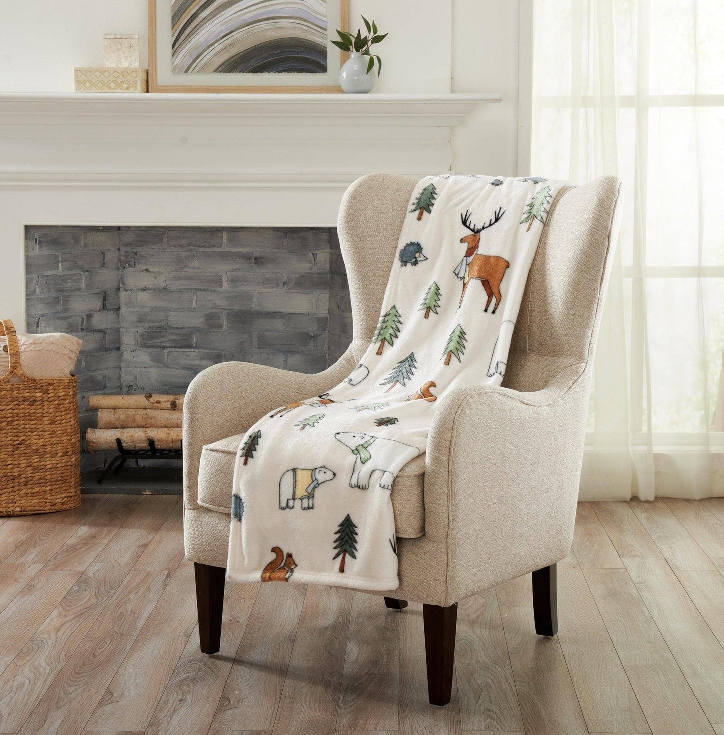 Velvet Throw Blanket - Pearl Collection