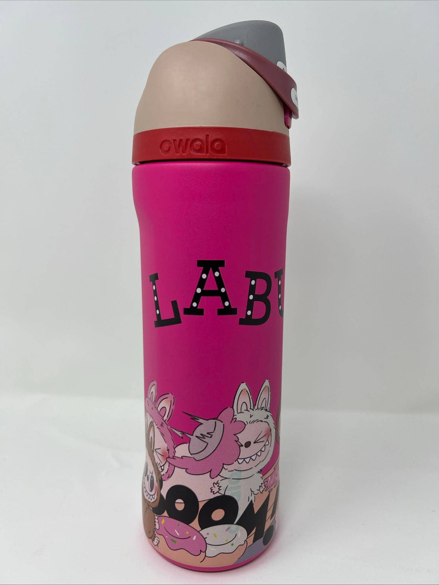 Labubu Printed Owala Bottle – Exciting Macaron Design