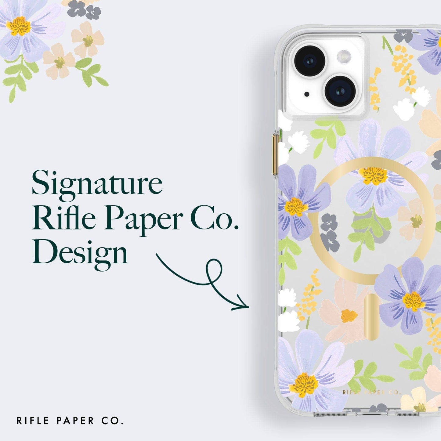 Rifle Paper Co. Pastel Marguerite MagSafe - iPhone 15 Plus