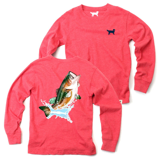 Jack Thomas Boys Fish LS Tee