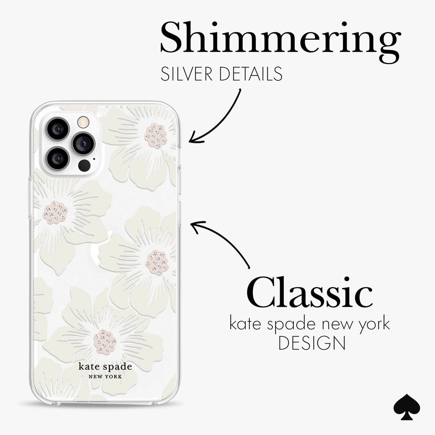 Kate spade new york iPhone 12 / 12 Pro Hollyhock