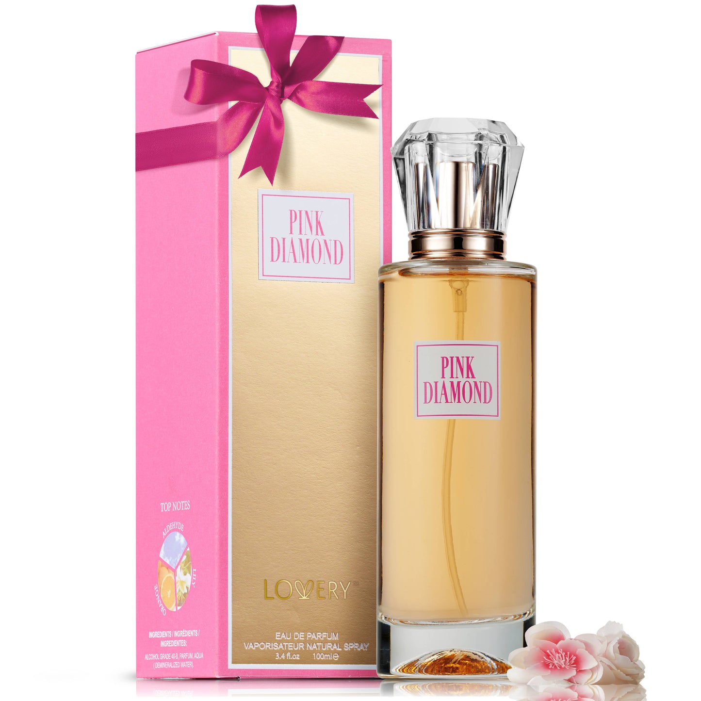 Pink Diamond 3.4oz Eau De Parfum Gift Set