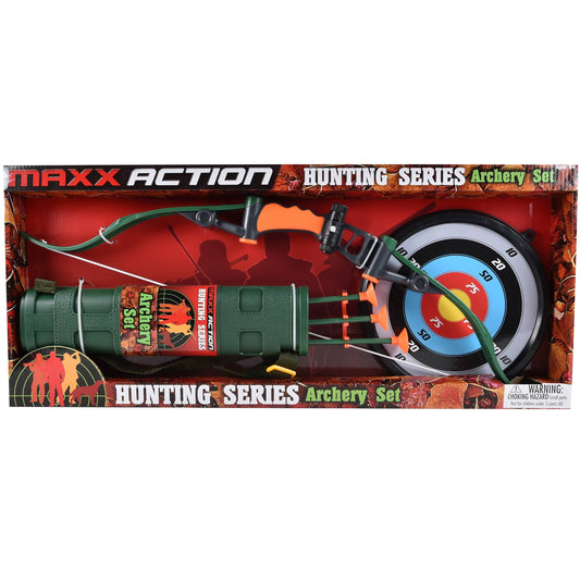 Maxx Action Realistic Fun Toy Hunting Bow Archery Playset